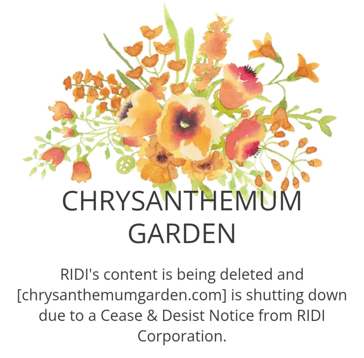 meiiyins's tweet photo. CHRYSANTHEMUM GARDEN SHUT DOWN https://t.co/hvc71AKK26