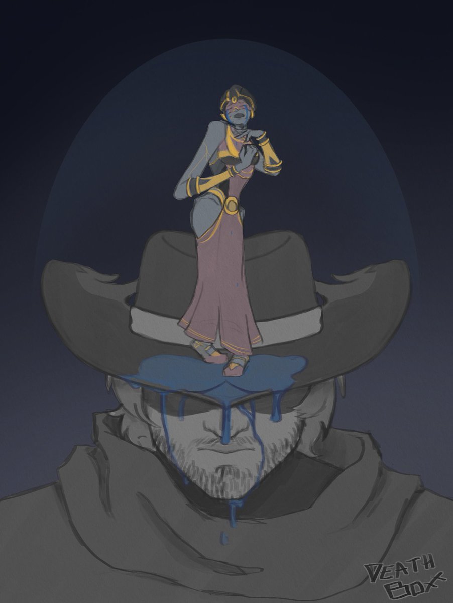 deathboxx_'s tweet photo. Day 1: Drip
Luscinia is very special to Drifter, she helped Drifter more than she destroyed him... kinda.

#tennotober2026 #warframedrifter #duviri #tennocreate https://t.co/BpMpqvmvzg