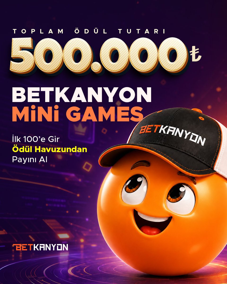 BkanyonResmi11's tweet photo. 👉 https://t.co/QZlrlwqvp9
🎮 TELEGRAM ÖZEL MINI GAMES BETKANYON'DA! 🔥
💰 Telegram kanalını takip et, 500.000₺ ödüllü oyunda kazan!
📅1-6 Ekim tarihlerinde her gün oyna, zıplayan topunu düşürmeden en yüksek skoru yap ve liderlik tablosunda yerini al! 🏆 https://t.co/QlLuKfT6ob