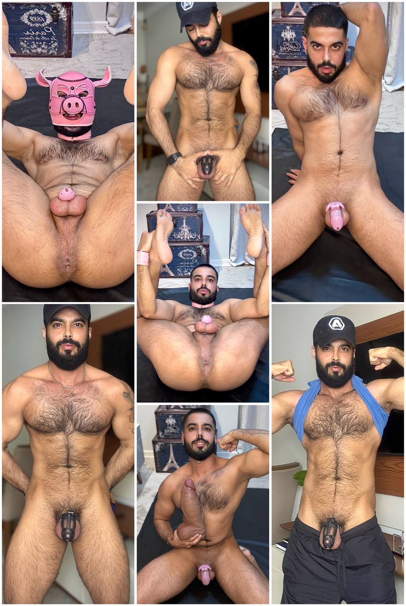PigBoy_BR's tweet photo. 🇧🇷 Outubro chegou! Hora de trancar, obedecer e entregar o controle. Um mês de castidade e submissão.🔒

🇺🇸 October is here! Time to lock up, obey, and surrender control. A month of chastity and submission.🔒

#Locktober2026 #Locktober #GayLocktober #Chastity #MaleChastity #subpig https://t.co/hPhOlzuEkT