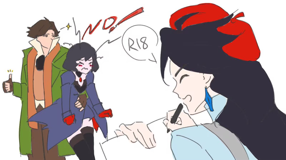 Tiamird_'s tweet photo. #deadlockfanart #batcase #pocket #mina #violet https://t.co/sK0oMyjPLZ