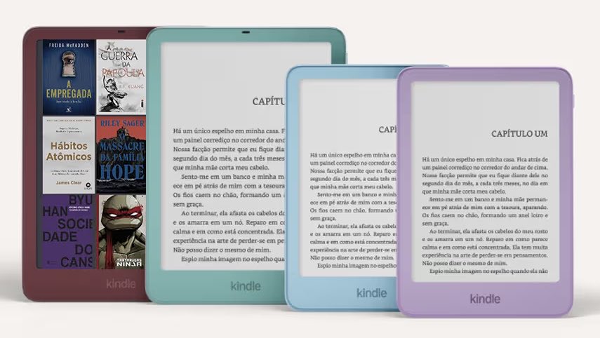 litteraverso's tweet photo. NOVAS CORES EM DISPOSITIVOS KINDLE — confira os diferentes modelos 🧶 https://t.co/Ku11NVzblX