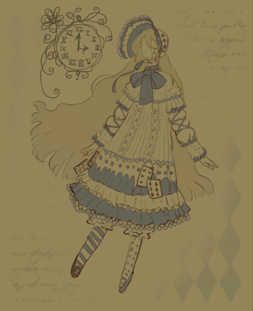 deadjunie's tweet photo. atticus in wonderland … 🦢🕰️
  #reverse1999 https://t.co/BxktLmFGFD