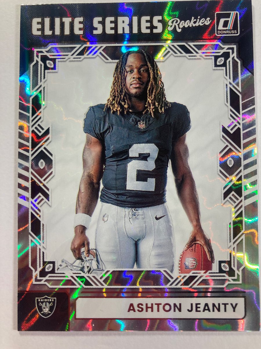 1218Sports's tweet photo. 🎁Appreciation Day Giveaway🎁

Winner Announced Monday

🔥Ashton Jeanty Donruss Elite Series Rookies Shock Prizm Rookie Card

To enter
1. Follow
2. Retweet
3. Like https://t.co/CG53nid4Oi