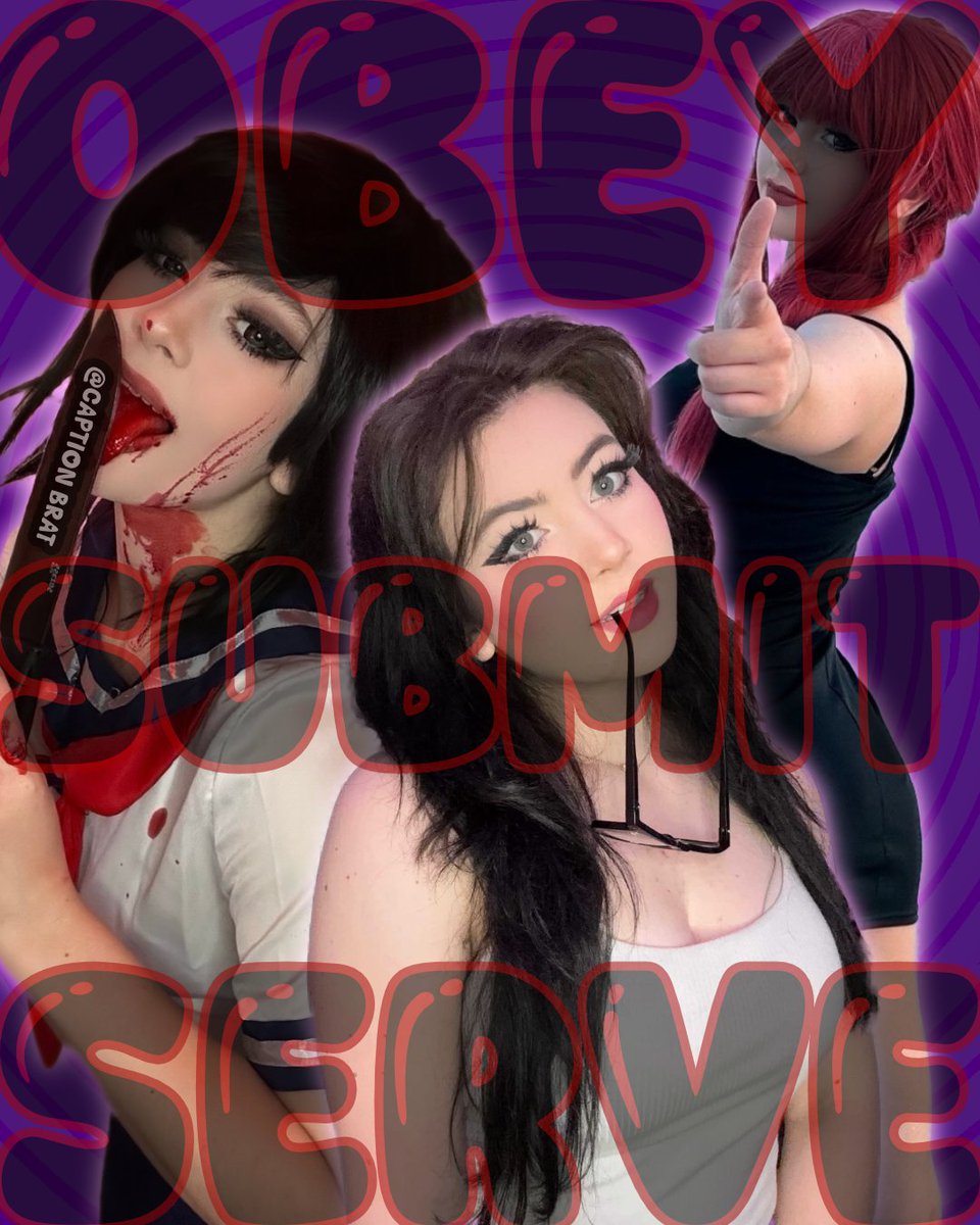 CaptionBrat's tweet photo. Goon Girl Alphabet Day 3 - Catkiimi (strifecos)

New name, same fuckable body
Born to be worshipped and in control a body fit for a goddess designed for addiction. 
Give in and give it all to her

#strifecos #catkiimi #goon #caption #CaptionBrat #loser #simp #worship https://t.co/O2fSKXHfFP