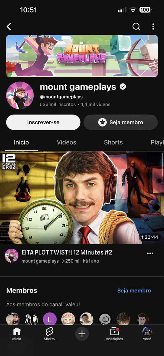 Mitomaniaco13's tweet photo. @Byanu Preciso da sua ajuda aqui! Esse canal tem milhares de seguidores e ainda não tem restrição para menores, não está seguindo a lei do nosso país 

“Testando o Novo Assassino!” Isso não pode ser entregue as nossas crianças https://t.co/niiLAqNqje