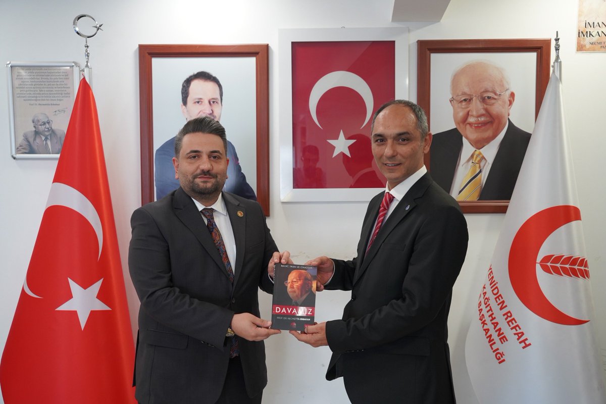 istyenidenrefah's tweet photo. DEVA Partisi İl Başkanı Ali Hakan Ağaoğlu ve beraberindeki heyet, İl Başkanımız Yunus Emre Taşcı’ya nezaket ziyaretinde bulundu.

Nazik ziyaretleri dolayısıyla Sayın Ali Hakan Ağaoğlu ve beraberindeki heyete teşekkür ederiz. https://t.co/w4BraKYDse