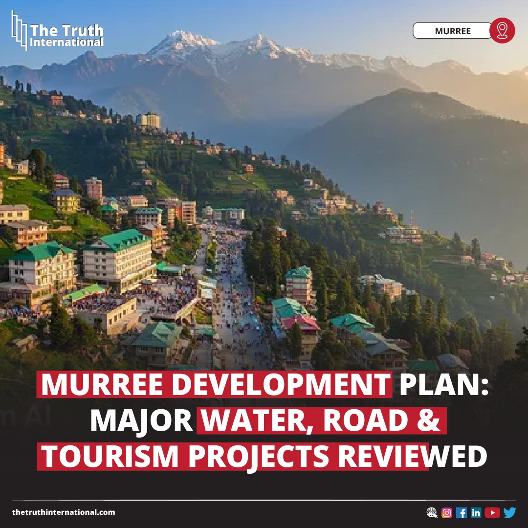 ttimagazine's tweet photo. Murree Development Plan: Major Water, Road and Tourism Projects Reviewed
FIND MORE: https://t.co/WMM9icpAlA
#Murree #Development #Plan #Water #Road #Tourism #Projects #Reviewed #TTI https://t.co/by236Yo41f