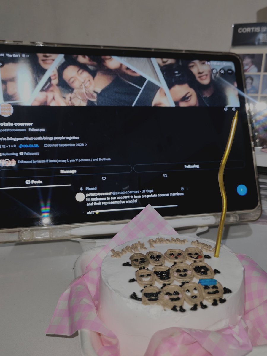 kkyulovezone's tweet photo. happy 1st motmot, my potato coerners :) <3 @potatocoerners 

#potatocoernerday #potcoerday 🫂🫶🏻

ps. save the best for last kasi ako kaya late
pps. sorry for my sulat, it was rushed ok . https://t.co/8ZjX0LecXt