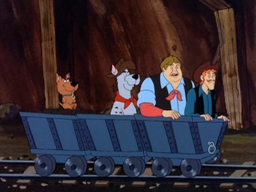 WendyLovesJesus's tweet photo. October 2, 1982: S3E2 of the #ScoobyDoo &amp; Scrappy Puppy Hour airs! 

There were three segments per episode this season. Today's episode included: 

"Catfish Burglar Caper"
"Movie Monster Menace"
"Mine Your Own Business"
#Scoobtober https://t.co/1pcwog9yWA