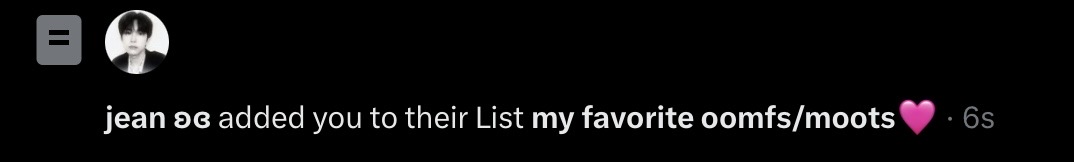 LEO_WONZ's tweet photo. AYYY JEAN ADDED ME TO HER LISTT 😝😝THNKUUU @kgw04_2 🤍🤍🤍 https://t.co/DYwGXNNHiM