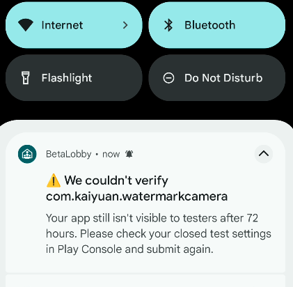 Zeroffffff's tweet photo. I used to see Google's 12 testers / 14 days rule as pure friction.

Then my own closed test started surfacing real problems:
• a tester kept failing because adding a Google Group needs a review
• another hit a group sync delay I'd never noticed

Fixed all three this week. https://t.co/buSbGW5c7U
