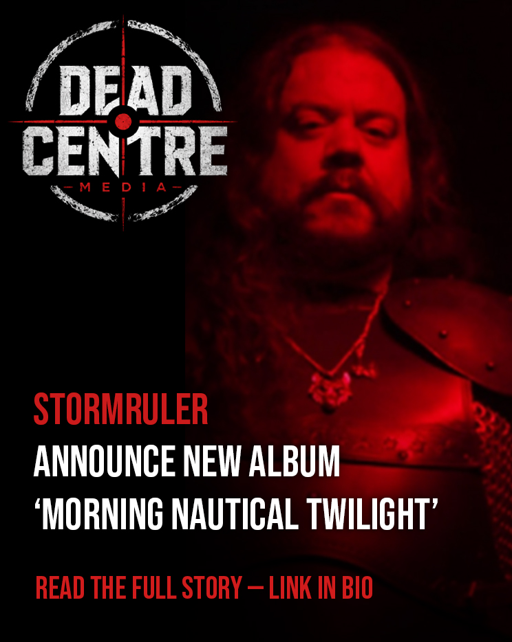 DeadCentreMedia's tweet photo. STORMRULER announce new album ‘Morning Nautical Twilight’, arriving December 4. ⚔️

First single ‘Chapter II: In The Eye Of Umbria’ is out now.

Read more 👇
https://t.co/9hf0YSfFWH
#Stormruler #BlackMetal #DeadCentreMedia https://t.co/AbaEksA6BN
