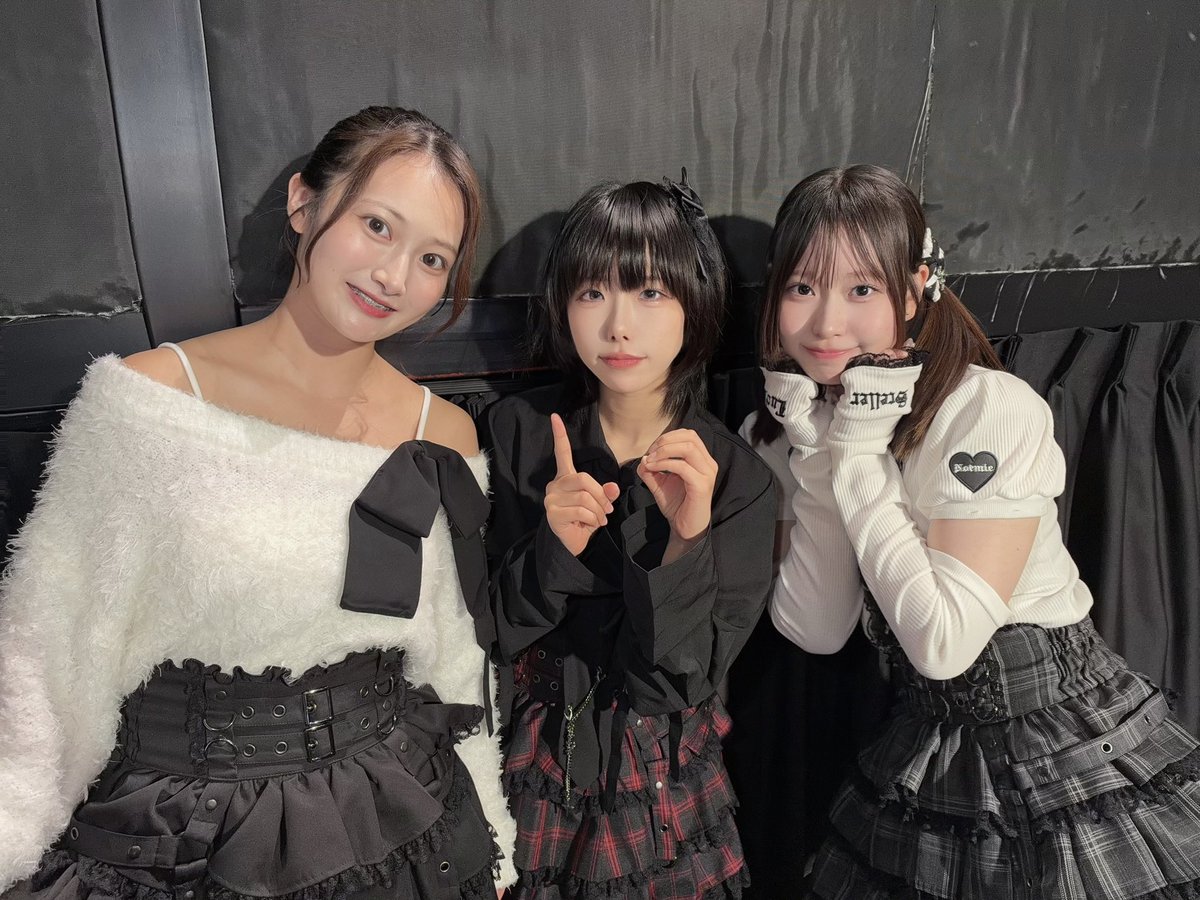 TiiL_official's tweet photo. 2026.10.1
📍GOTANDA G4

天空のシラバス×Re:INCARNATION共催
GiRLS POWER ワンコイン祭り！Vol.21

ありがとうございました💎
急遽3人でのステージでしたが
あたたかい声援ありがとうございます📣⟡.·

りんが体調不良から復活しました💪
次回は少し空いて10/13(火)ライブ予定です！

#TiiL https://t.co/QxOHWNAFuT