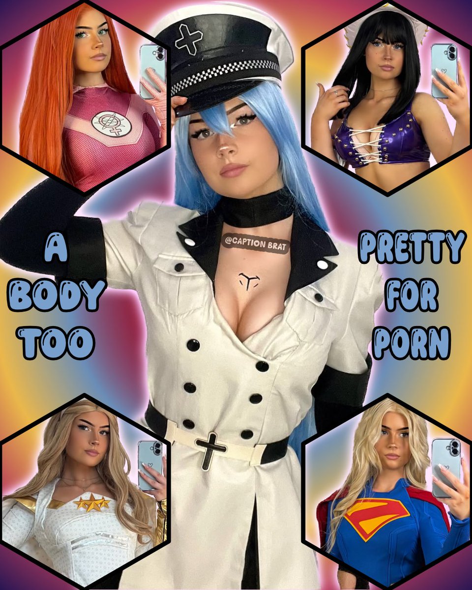 CaptionBrat's tweet photo. Goon Girl Alphabet Day 14 - NebulouslyBecca

You can't help but see a girl and imagine her in porn,
but this is one that porn isn't good enough to have.

#CaptionBrat #loser #goon #caption #edit #simp https://t.co/LDqjWRgC1I