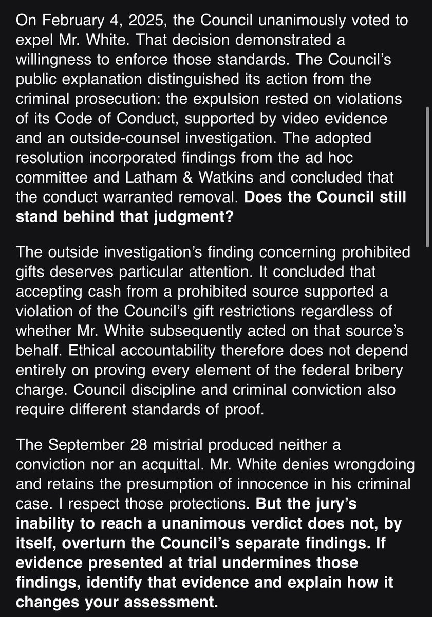 RiniSampath's tweet photo. I wrote to DC Council this morning about Trayon White. My letter: https://t.co/mI0XaOLw6l