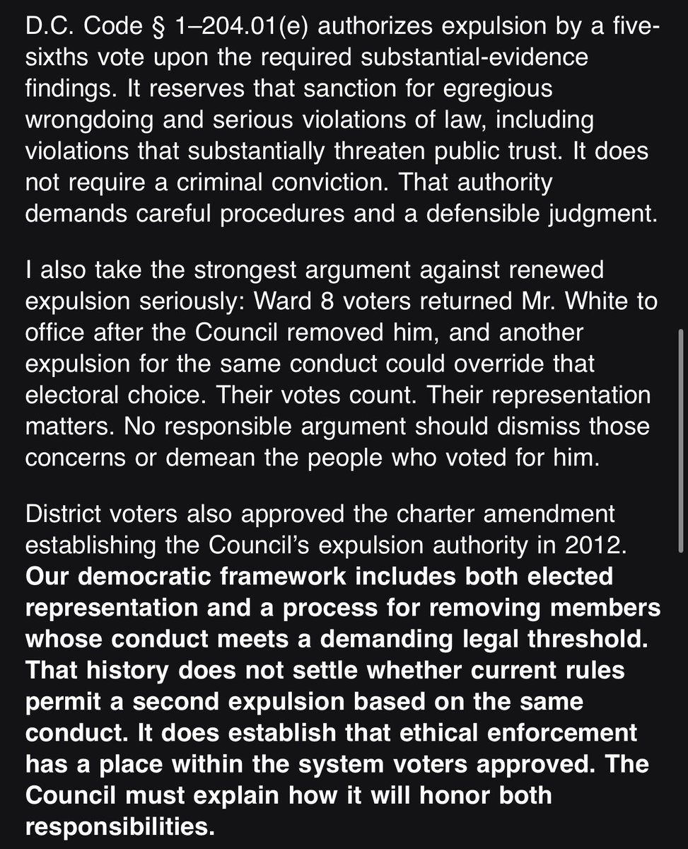 RiniSampath's tweet photo. I wrote to DC Council this morning about Trayon White. My letter: https://t.co/mI0XaOLw6l