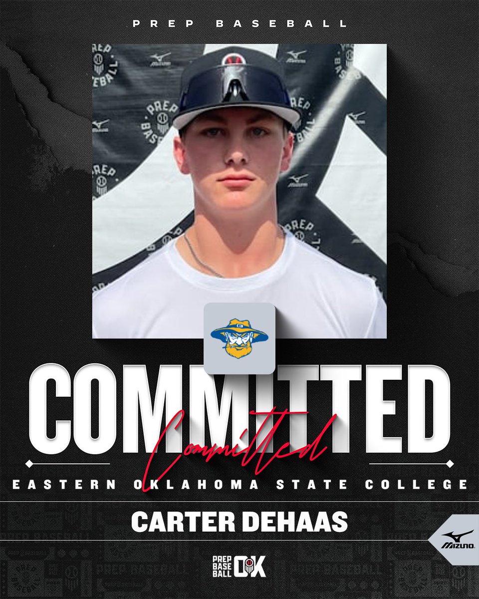 PrepBaseballOK's tweet photo. INF Carter DeHaas (Drummond, 2027) commits to @EOSC_Baseball

DeHaas recently represented Team Oklahoma at #CSSrG26

👤: https://t.co/7gToZYQEY4 // @CarterDeHaas https://t.co/XovbZGCBk7