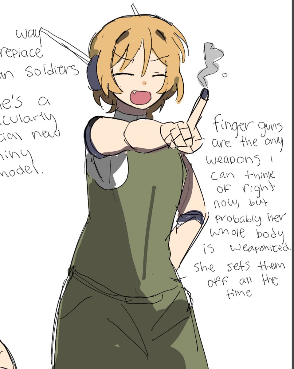 miwopikutoka's tweet photo. it’s soldier robot amelia https://t.co/dgOD8tyPWU