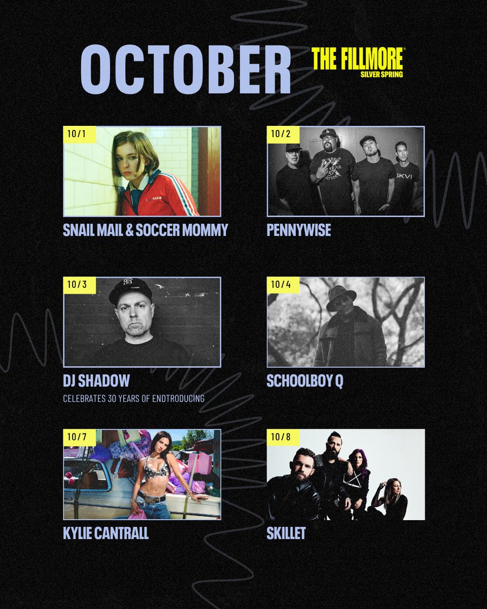 FillmoreSS's tweet photo. Clear your October calendar…

🎫 👉 https://t.co/a7ArZFXJnO https://t.co/2hxfVdEJjn