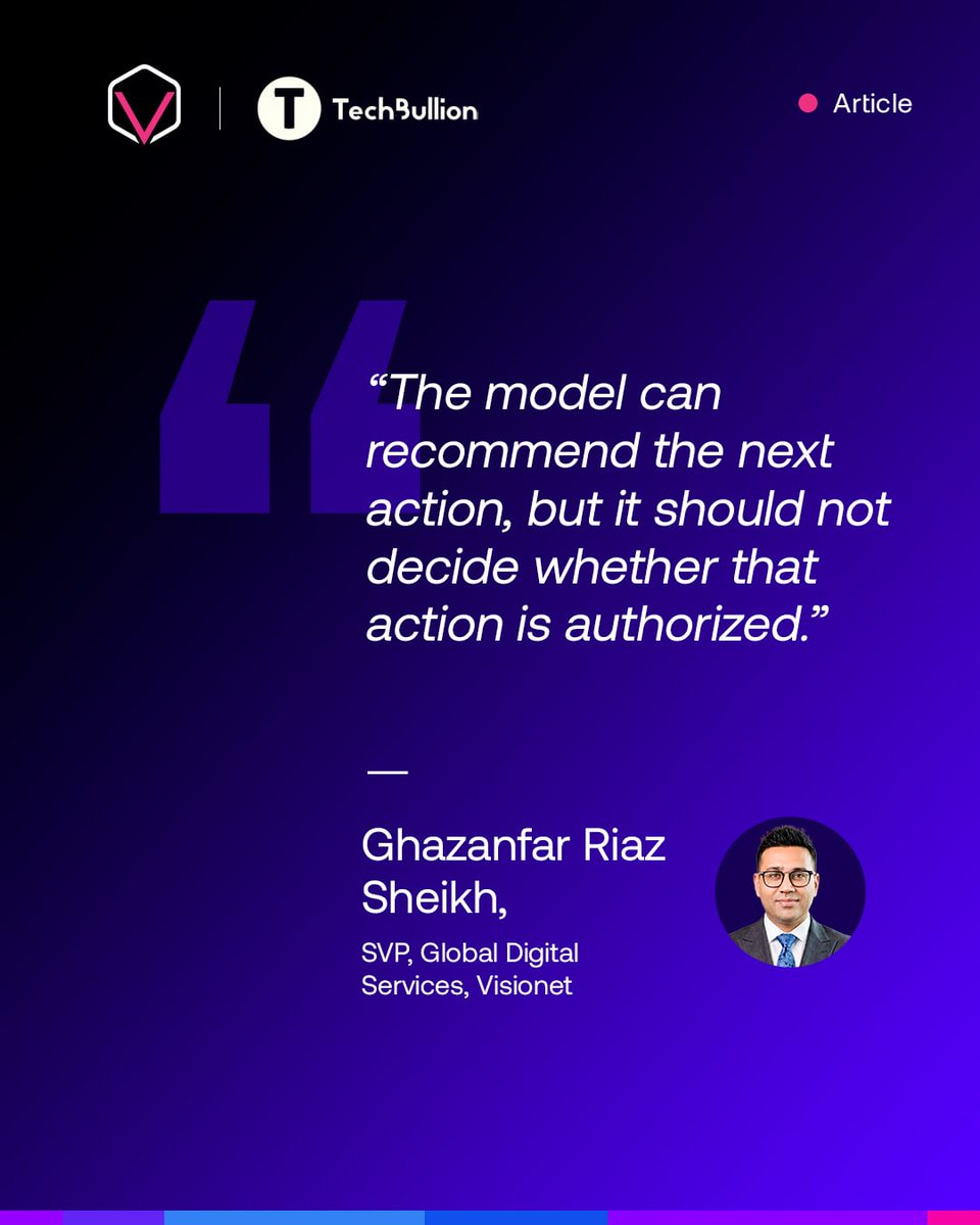 Visionet's tweet photo. What happens when your “user” isn’t human?

AI agents are accessing apps, data and critical workflows.

Ghazanfar Riaz Sheikh, SVP at Visionet, explores why Zero Trust needs to evolve for the age of AI agents: https://t.co/LwsR8dAW86

#AI #ZeroTrust #Cybersecurity https://t.co/OmSA4tVXND