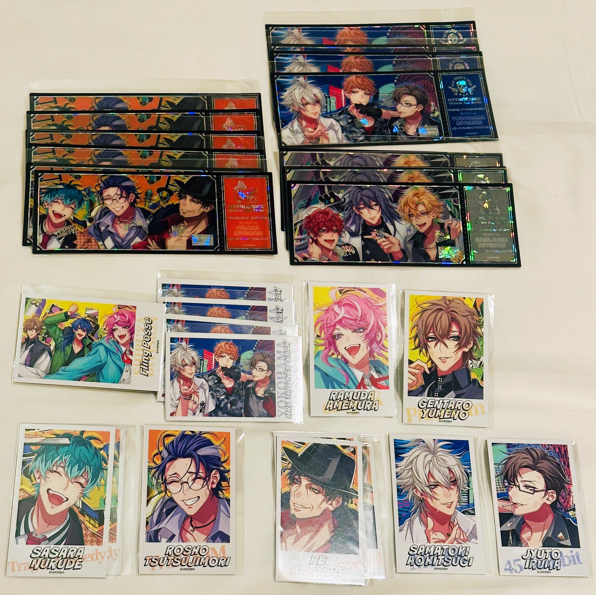 き*な様 ヒプマイ　オンラインくじ　チェキ　チケットケース　特典　ヨコハマ　左馬 りん on X: 