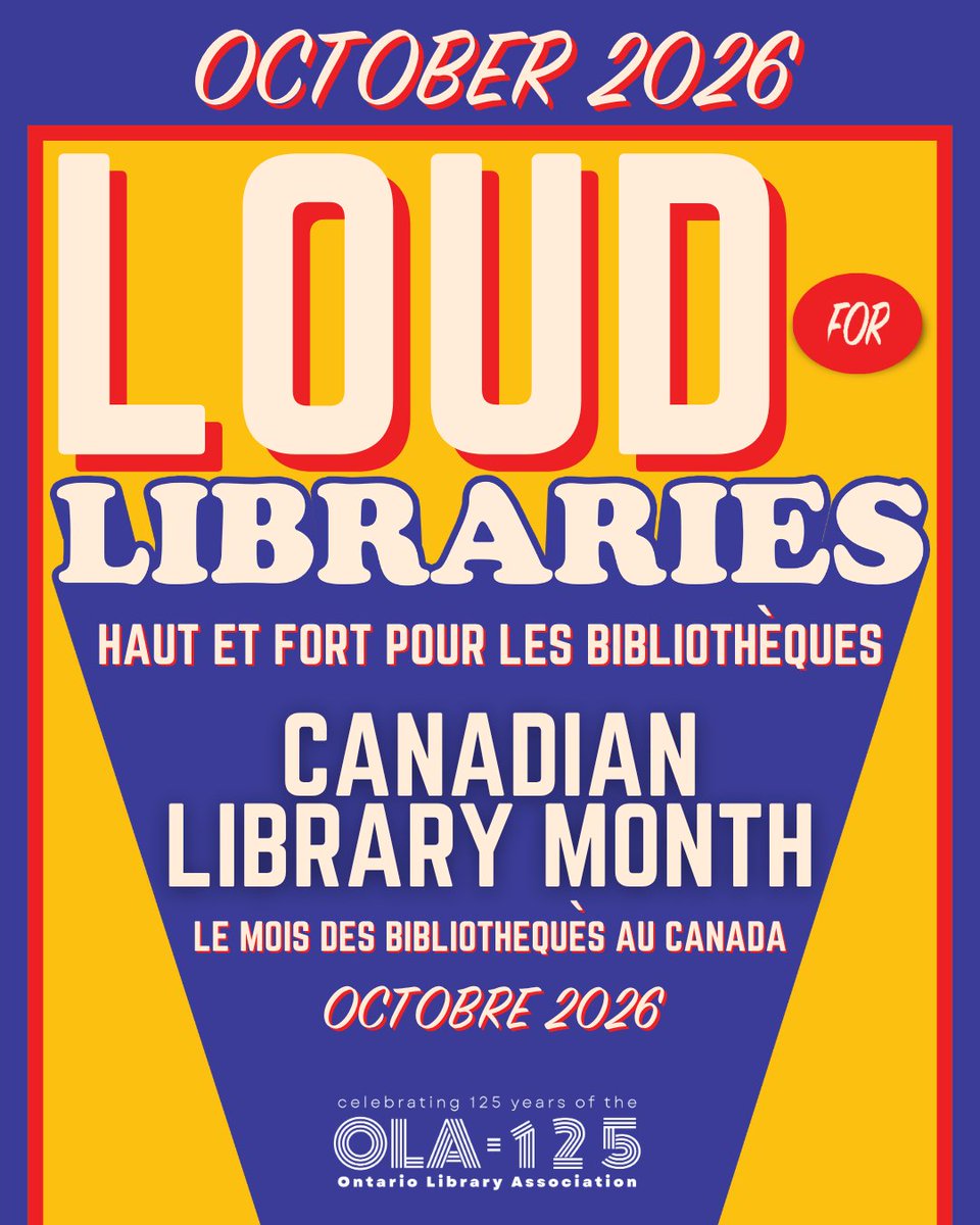 Milton_Library's tweet photo. ๐๐ฃ Weโre LOUD for libraries!
This Canadian Library Month, weโre celebrating everything your library makes possible: from books and digital resources to free entertainment, lifelong learning, community connections and so much more ๐ #MPL #OPLW #LoudForLibraries https://t.co/2DFrpvb1Wz