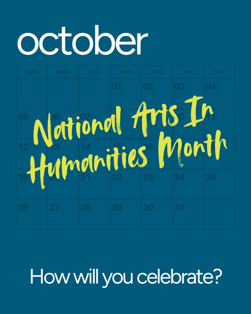 UFCAM's tweet photo. 🎨✨ It’s National Arts &amp; Humanities Month! All October long, we’re celebrating the creativity, connection and culture that make the arts such an important part of our lives and communities.

Learn more and find a way to participate: 
https://t.co/3IzV46IJnd https://t.co/gejPWBSYMt