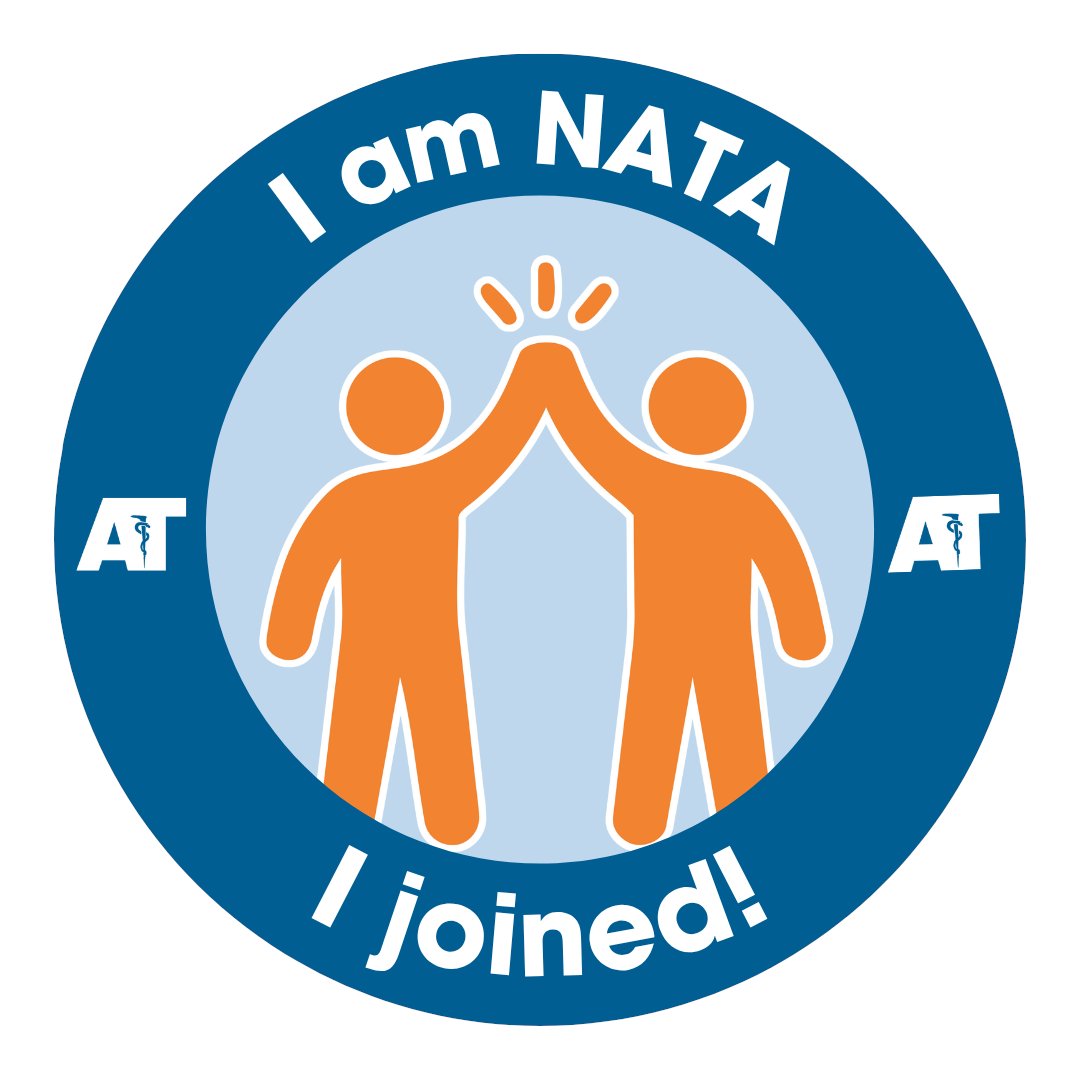 SCATCs's tweet photo. The NATA 2027 Renewal Campaign starts today! Download your sticker and add it to your profile and email! Be sure to tag the NATA and SCATA in your post! 
I am connected. I am informed. I am represented. I am home. 
I am NATA. 💙
Renew your membership today
https://t.co/LM2s6zwc3J https://t.co/2vOYQpPvAq