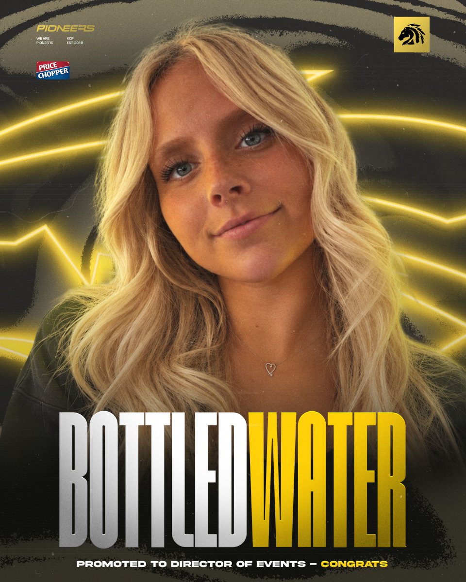 PioneersGG's tweet photo. New role, same Pioneer. 

We’re excited to announce the promotion of Sanne “BottledWater” to Director of Events.
From bringing our community together to helping bring Soccer Capital Summer to life, Sanne will now take the lead on Pioneers events, LANs, activations, and community experiences.

Deserved. Earned. Just getting started. 🔥 @BottledWater09