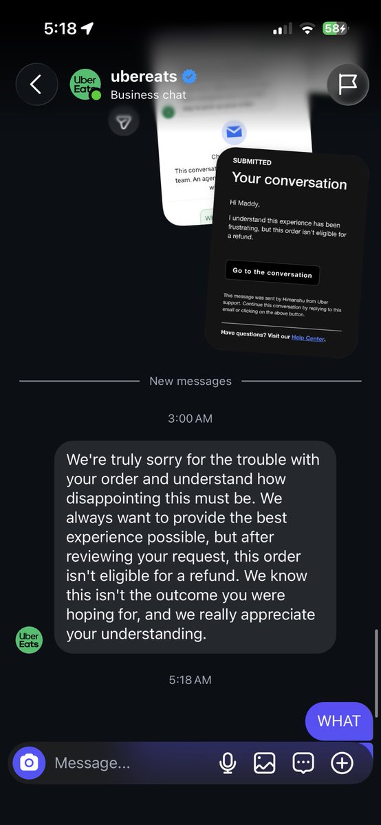 madskittyx1's tweet photo. @UberEats 
Y’all be smoking tht good good? 😮‍💨🥴 https://t.co/8wFei5lzB4