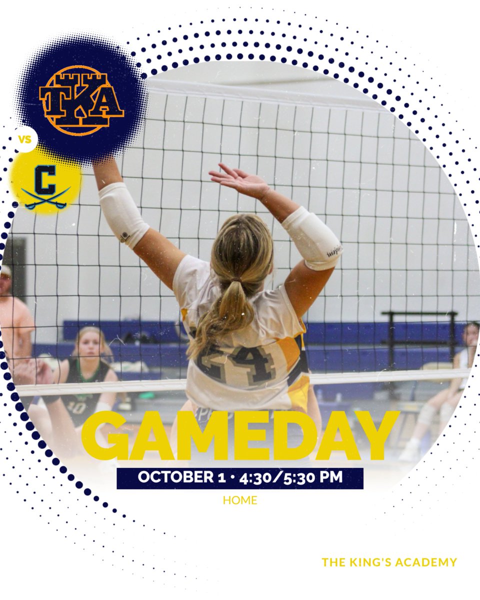 kingsathl's tweet photo. JV/V Volleyball host a big region match this afternoon! 
Cross Country heads to the Eagle Invitational! 
MS Football hosts Lee tonight!
#GOLions https://t.co/TnASFrSJjw