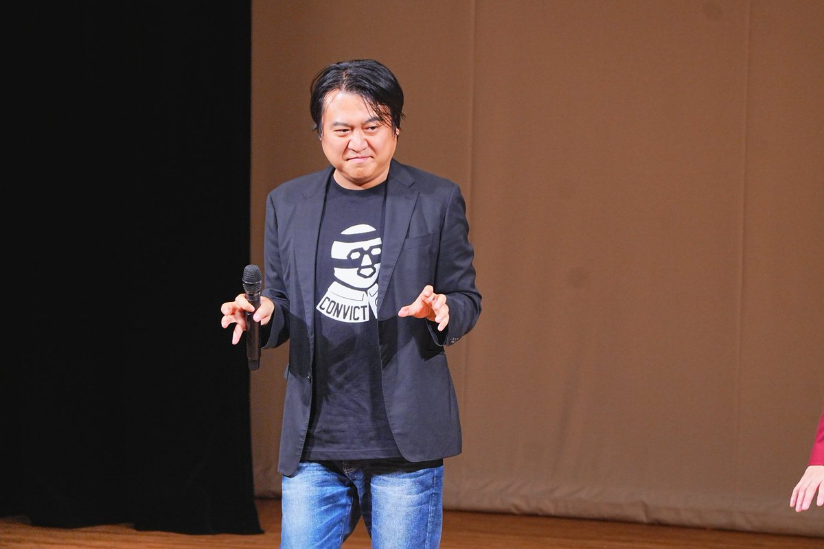Fer_rule2613's tweet photo. 毎回毎回面白すぎる新ネタライブ！だし全通の方もいつつ初めての方も割と毎回多いいいライブ　ヤーレンズの3本目、ジグザグジギーの2本目が特に好きでした　1分に1回、30秒に1回のウケでいいなら1時間漫才できるヤーレンズ、誇りたけぇ～
#虎狼 https://t.co/SRiAO9Hjao