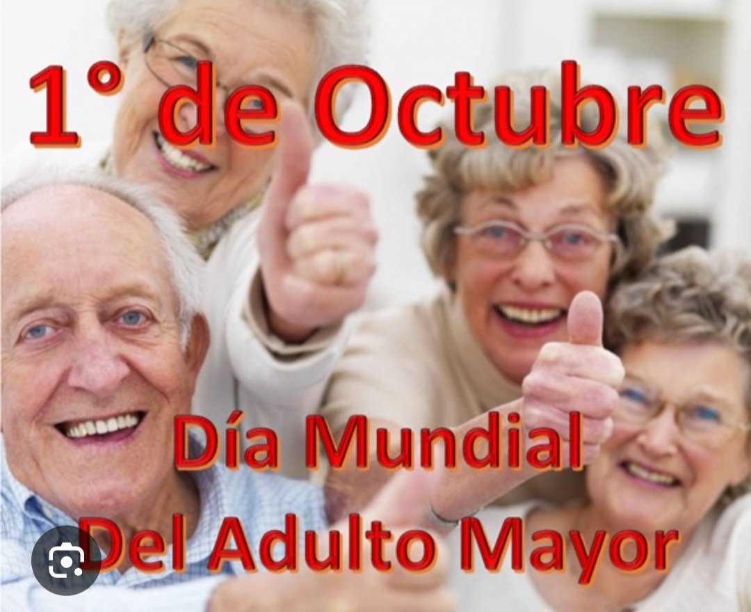 AneYanet's tweet photo. 1 de octubre, se conmemora el Día Internacional de las Personas Mayores, fecha establecida por la ONU en 1990, busca crear conciencia sobre la importancia de cuidar, respetar e incluir a las personas mayores en todos los aspectos de la sociedad.
#CubaPorLaVida https://t.co/br9ii0TgES