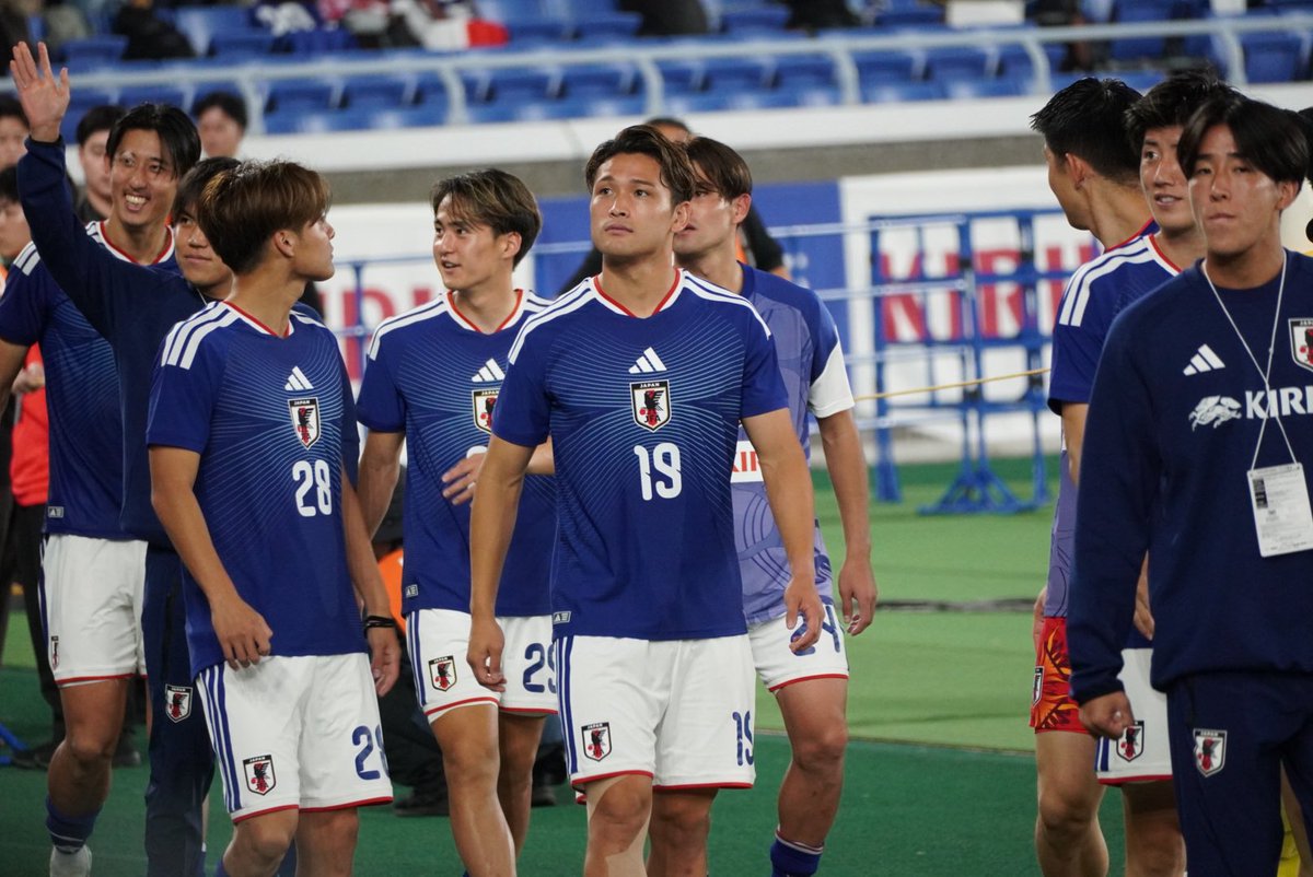 eri6717's tweet photo. 玖生くん出番なかったの悔しい😭😭
変わらずこれからも応援🇯🇵☝️🔥

#サッカー日本代表 #松木玖生 https://t.co/26XRycIiCD