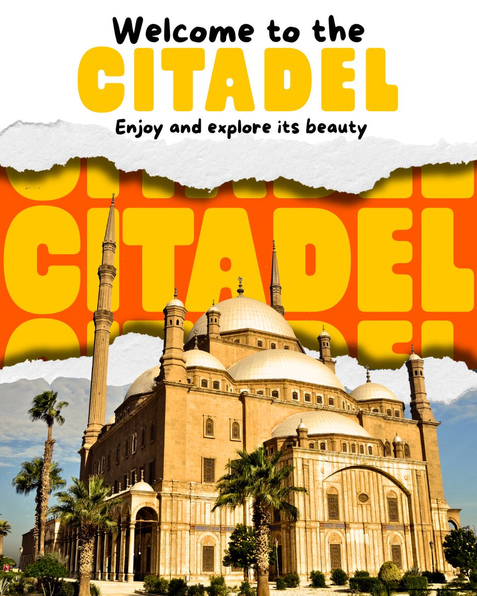 traveloflights's tweet photo. 🇪🇬 POV: You found the Cairo view that belongs on your Egypt bucket list. 👀🏰

The Saladin Citadel brings centuries of history, dramatic architecture and sweeping views over Cairo. ✨

Add this to your Cairo itinerary. ✈️

#Cairo #EgyptTravel #SaladinCitadel #Traveloflights https://t.co/oK9uVjWwnv