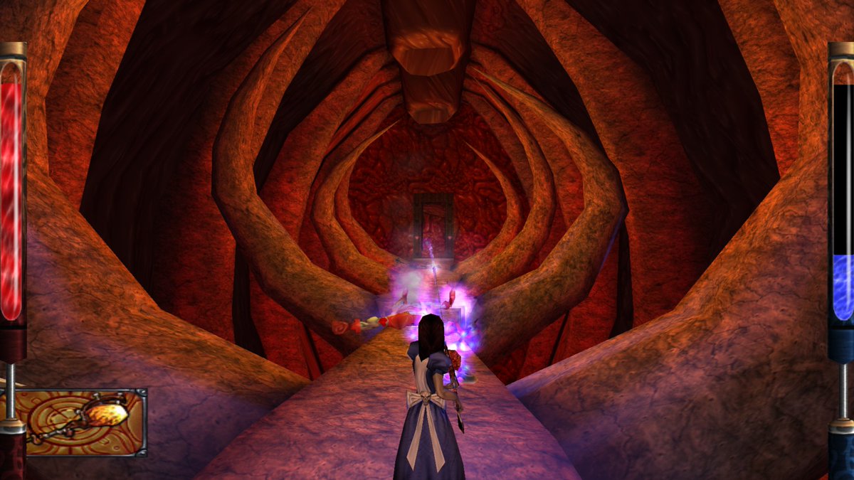 crqasd's tweet photo. ネット使えなかった間、American McGee's Alice やったけど良かった

現実逃避ばかりしてる自分には刺さるストーリーだった　アリスは頑張ったけど、私は... https://t.co/HMAWNBXMaX