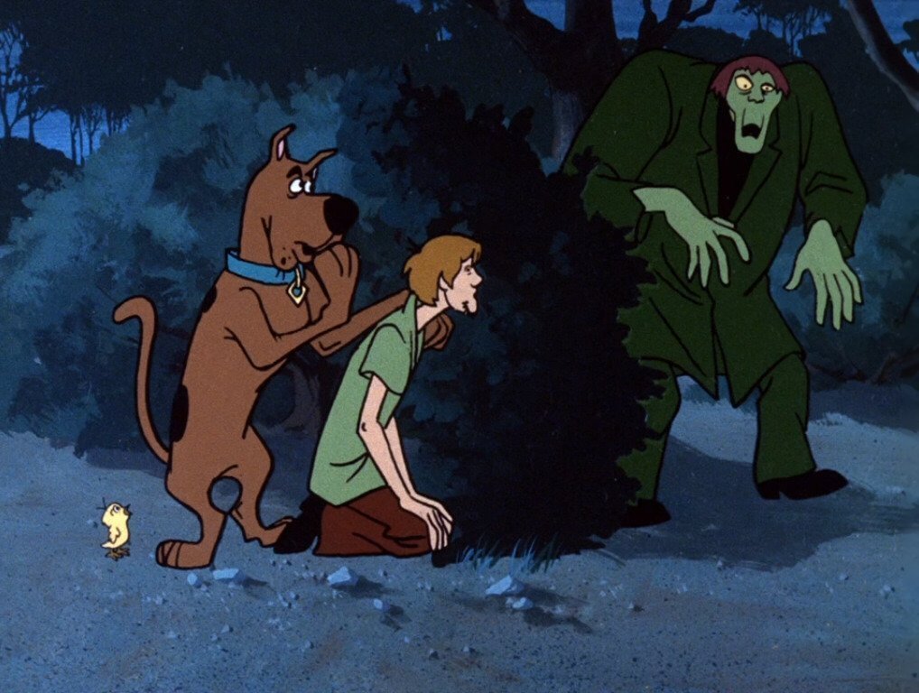 WendyLovesJesus's tweet photo. October 3, 1970: "Jeepers, It's the Creeper" -- S2E4 of #ScoobyDoo, Where Are You? airs! 

When the mysterious Creeper creeps on the teens' barn dance, Scooby and the gang learn that when a bank is robbed, it, er, "pays" to investigate the manager. #Scoobtober https://t.co/0rM4sJEuK9
