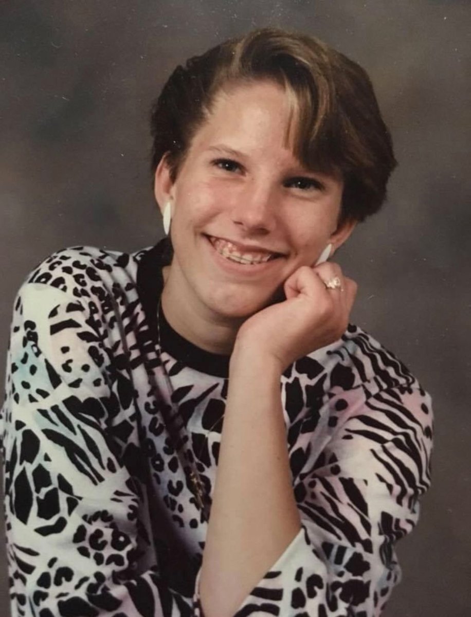 STARING_KRYSTAL's tweet photo. Colleen Slemmer volunteered with the Special Olympics, during school lunch assisted disabled students and wanted a career in computers.

“Computer Geek” Colleen loved rebuilding computers with her stepfather according to her mother.

#TrueCrime #ColleenSlemmer #RememberTheVictims https://t.co/aMsn9q2Bvg