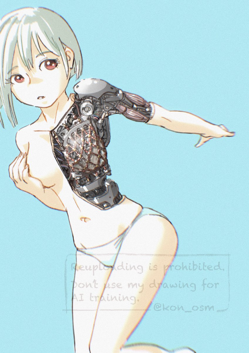 kon_osm's tweet photo. #全クリエイターに告ぐロボ娘の作品を解放せよ https://t.co/OKRdBgpwi3