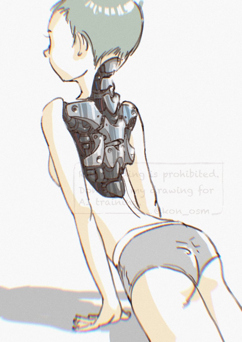 kon_osm's tweet photo. #全クリエイターに告ぐロボ娘の作品を解放せよ https://t.co/OKRdBgpwi3