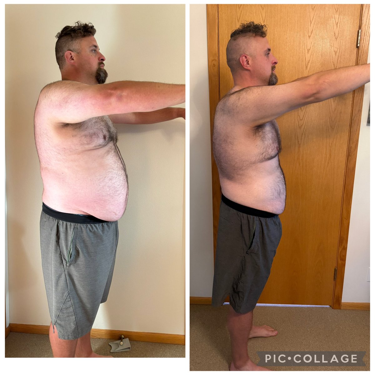 UGCstephenH's tweet photo. I lost 103 pounds… basically an entire person. 😂

No magic. No perfection. Just better choices, consistency, and a whole lot of baby steps.

Still a work in progress. Still going. 💪

Health, fitness &amp; wellness brands looking for a REAL transformation story — let’s work. 📩 https://t.co/YpqZwb9Mld