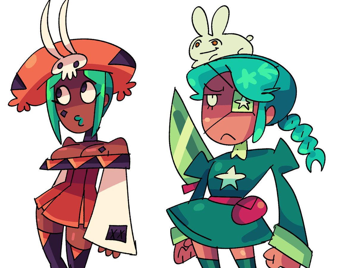 Plant__B1tch's tweet photo. OH YEAH when doing the entry i suddenly forgot how to colour for whatever stupid reason so i had to doodle eveyone out beforehand as like a mini ref,, heres a few i liked :p https://t.co/fxPw7AQByF