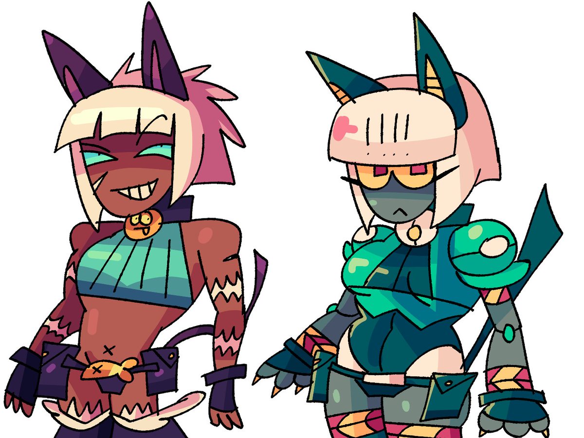 Plant__B1tch's tweet photo. OH YEAH when doing the entry i suddenly forgot how to colour for whatever stupid reason so i had to doodle eveyone out beforehand as like a mini ref,, heres a few i liked :p https://t.co/fxPw7AQByF