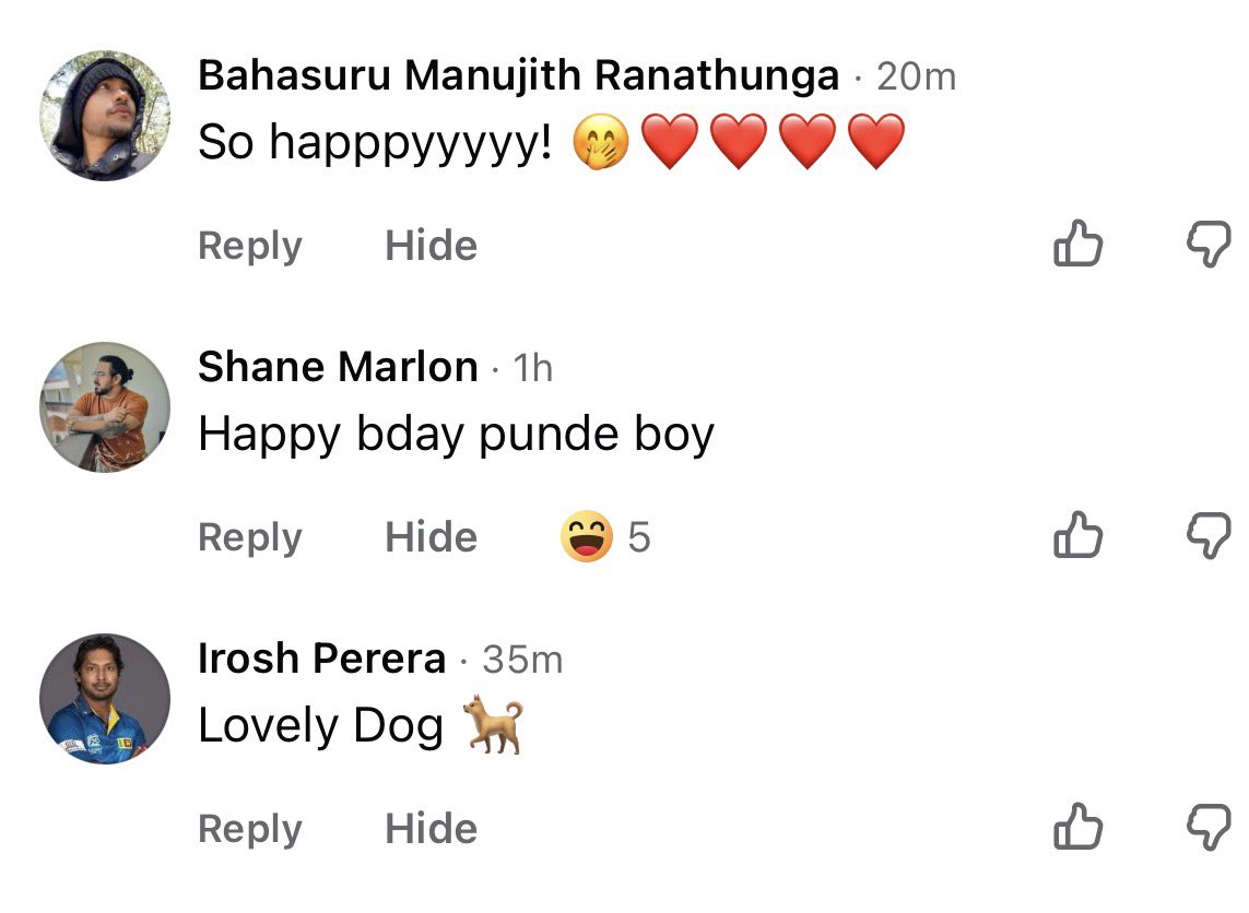 Thusi_Kumar's tweet photo. The reaction from Sri Lankans on Facebook is not denial that a child was murdered.

It is to celebrate the execution.

They’re laughing about it.

This is why Tamils say reconciliation is a fiction. https://t.co/44ZYg5rWIW