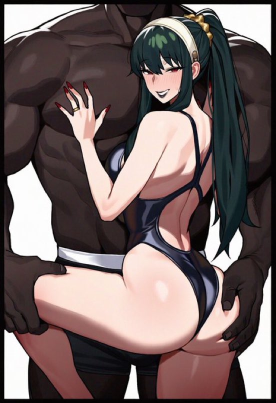 Lilly_Mistresss's tweet photo. Yor's BLACKED Photoshoot ♠️

some more Yor cuz the last post did very well☺️
#blacked #bbc #blackedhentai #blackedwaifus #Yor_Forger https://t.co/k5AuAXIe6j