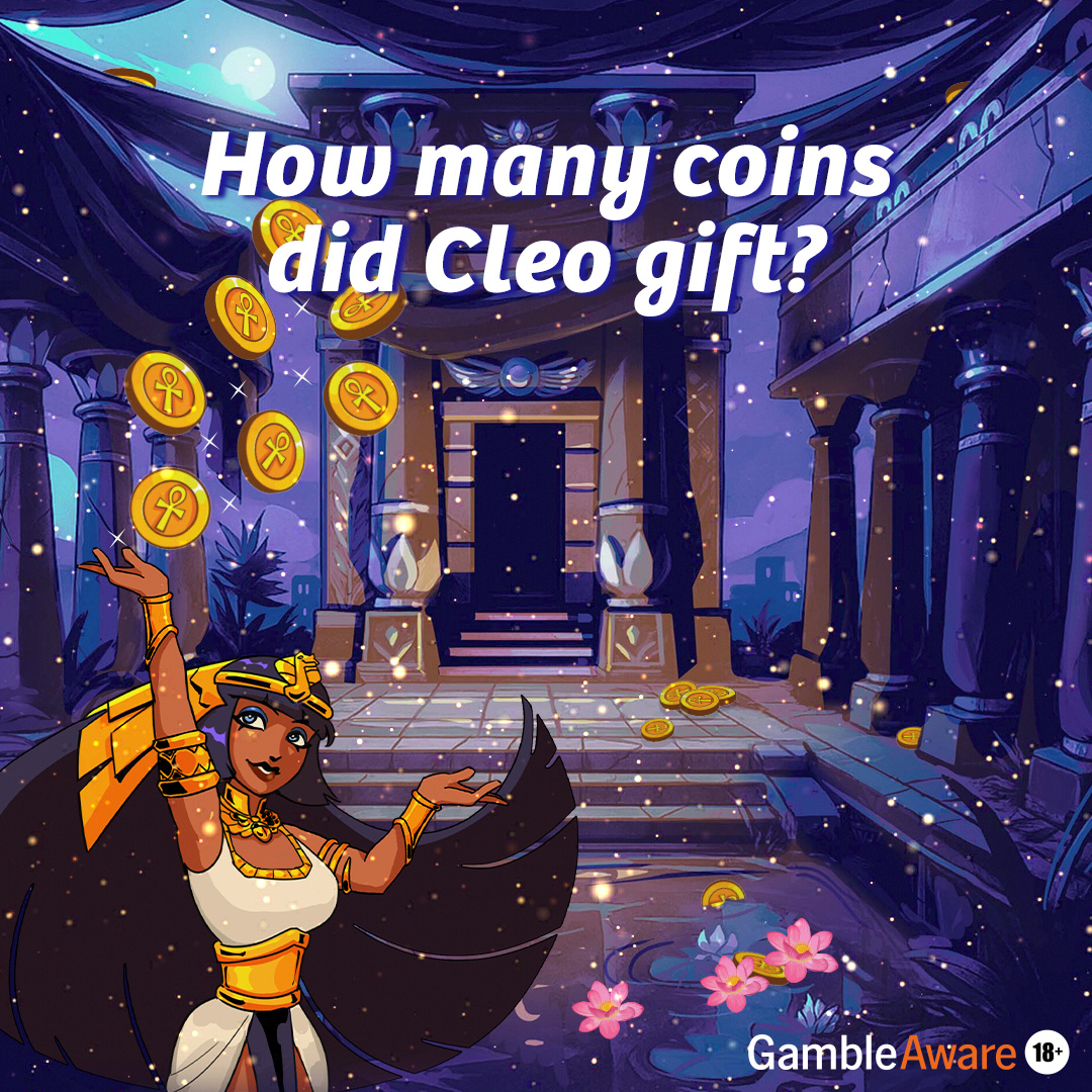 PlayOJO's tweet photo. 🪙 Turns out being Queen of Egypt doesn’t make you any better at keeping coins! ⁣
  ⁣
Tell us how many coins she gives away for the chance to win some gold of your own – a £𝟓𝟎 𝐀𝐦𝐚𝐳𝐨𝐧 𝐯𝐨𝐮𝐜𝐡𝐞𝐫!  ⁣

________________   ⁣
Three randomly selected winners will be announced on 21st October to win a £50 Amazon voucher each. Vouchers are not exchangeable.