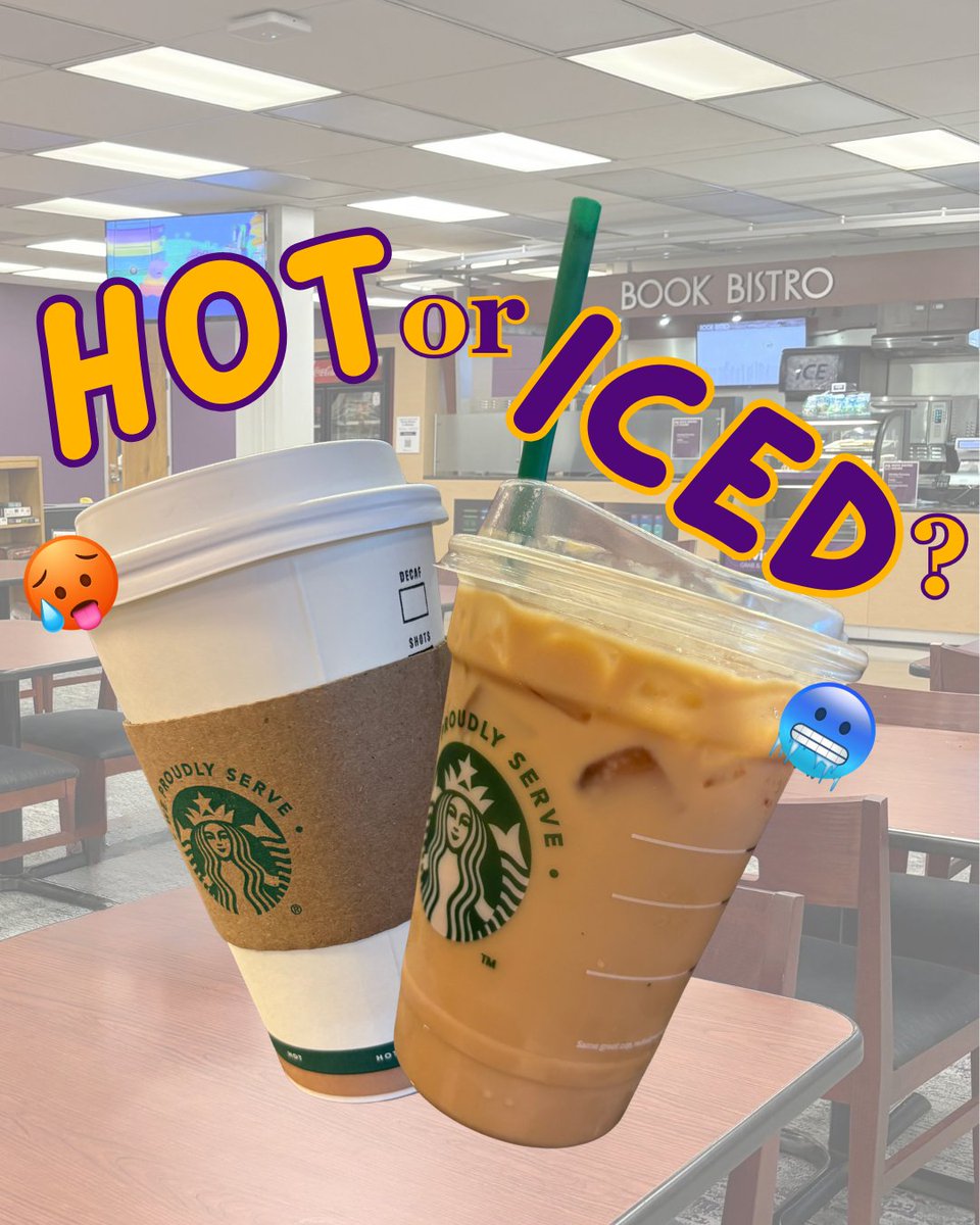 RodLibrary's tweet photo. Today's the day . . . It's International Coffee Day! 

Whether you prefer yours hot or iced, get it right here at the Book Bistro in Rod Library! https://t.co/5JsIW2DO41
