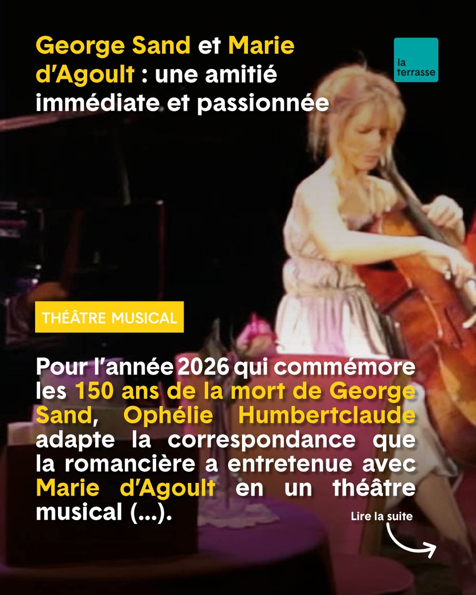 news_laterrasse's tweet photo. 🎭THÉÂTRE MUSICAL - GEORGE SAND & MARIE D'AGOULT
👉Retrouvez l’article de Gilles Charlassier en ligne : https://t.co/IimNEJDtYo
🗓️ « George Sand & Marie d’Agoult »
Du 3 octobre au 15 novembre au Théâtre de Nesle
📷 ©Médéric Degoy
#laterrasse #Chopin #Liszt #TheatreParis https://t.co/78yQOf8JdD