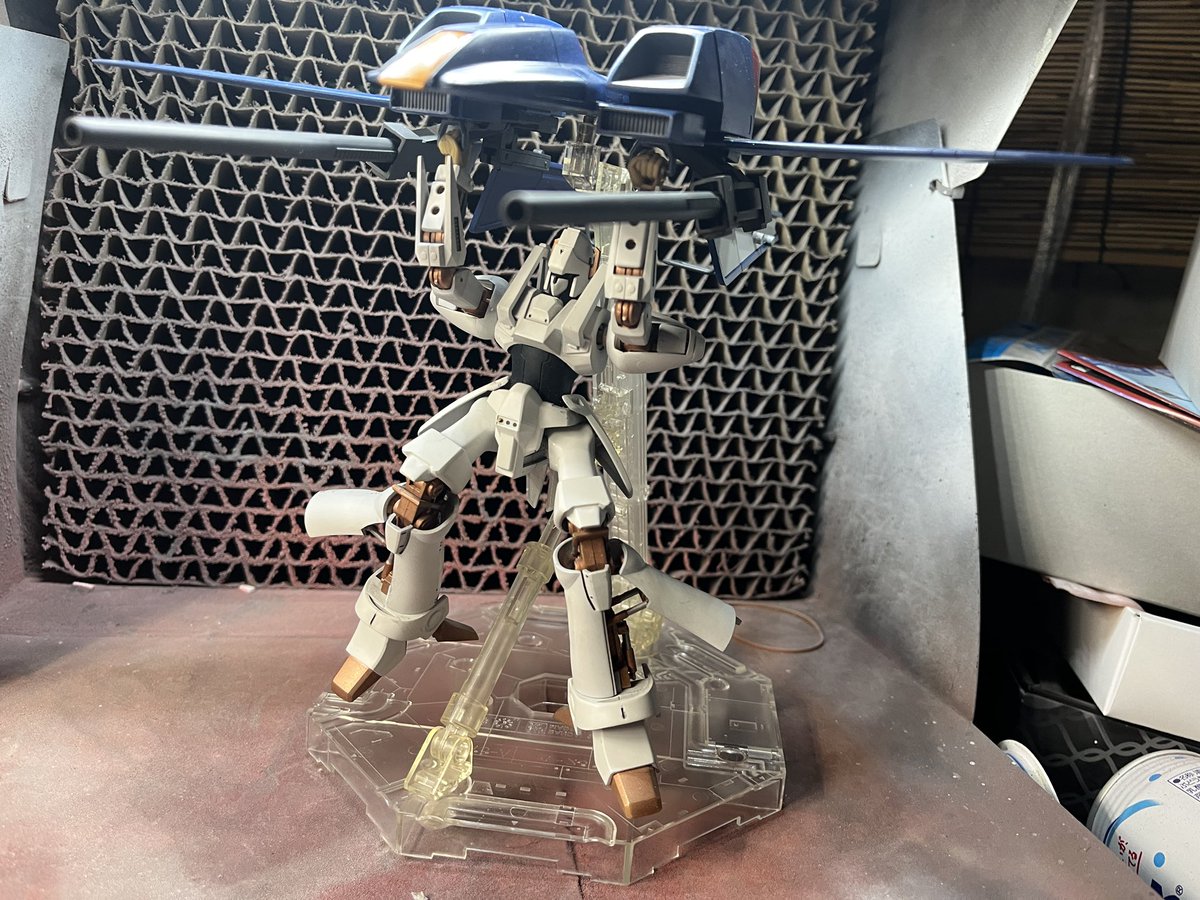 tetsuya20201's tweet photo. #エルガイム 
バンダイ1／144スピリッツ
HGエルガイムもイケます👍 https://t.co/Qq94wbdhJ0